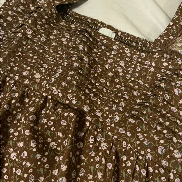 Pinkblush Chocolate Floral Maxi Dress - Picture 4 of 5